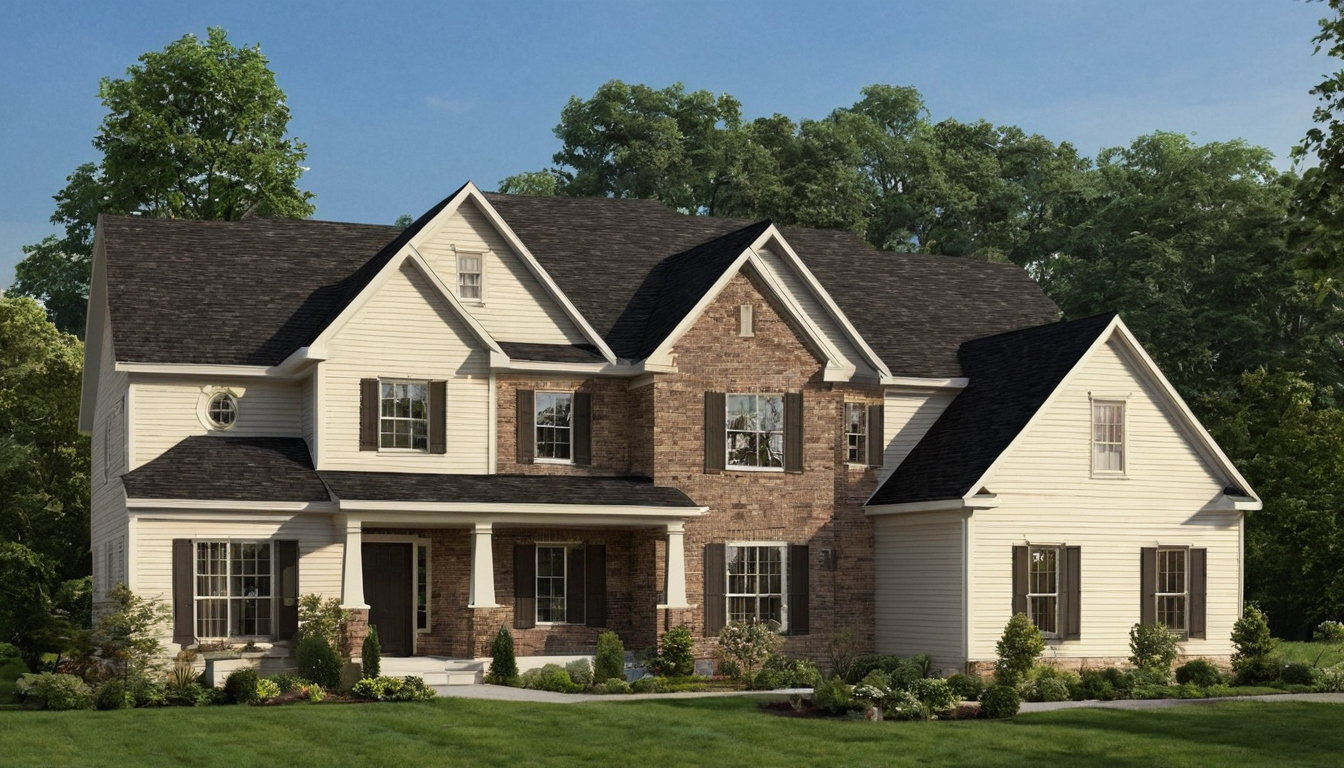 A simple gable is usually the lowest-cost roof for a compact starter home editorial visual
